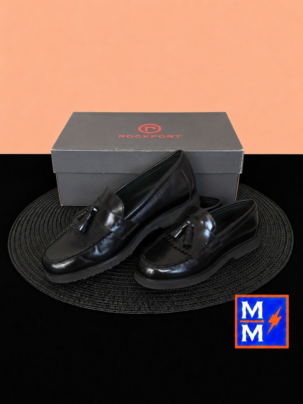 Rockport Greytown Hydro-Shield Waterproof Tassel Loafers Men's 11 Box